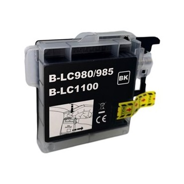 Cartus cerneala compatibil Brother LC 980, LC 985, LC 1100, LC980, LC985, LC1100, lc980,lc1100, black