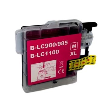 Cartus cerneala compatibil Brother LC 980, LC 985, LC 1100, LC980, LC985, LC1100, lc980,lc1100, cyan