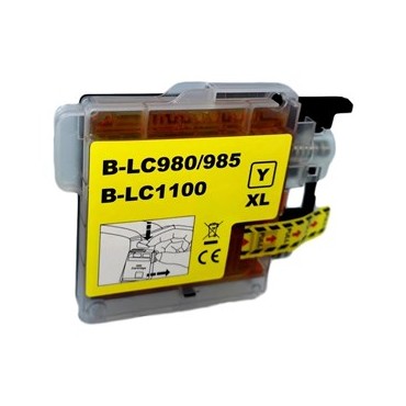 Cartus cerneala compatibil Brother LC 980, LC 985, LC 1100, LC980, LC985, LC1100, lc980,lc1100, magenta