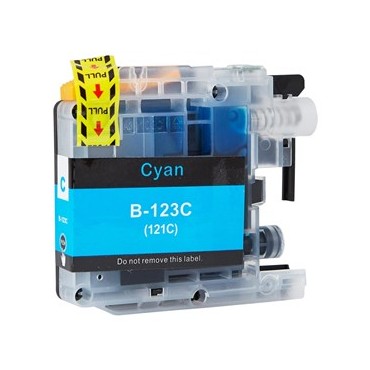 Cartus compatibil Brother LC 123, LC123, lc123, Cyan LC123XL, capacitate mare ,16 ml 
