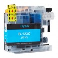 Cartus compatibil Brother LC 123, LC123, lc123, Cyan LC123XL, capacitate mare ,16 ml 