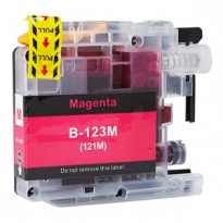 Cartus compatibil Brother LC 123, LC123, lc123, magenta, LC123XL ,10 ml 