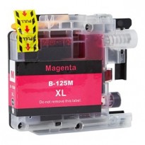 Cartus compatibil Brother LC 125, LC125, lc125, magenta, LC125XL ,14 ml 