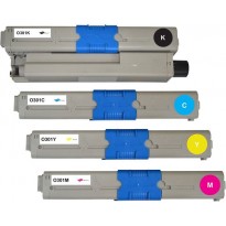 Cartus toner compatibil yellow 44973533Oki C301 C301dn C321 c321dn C331dn MC332dn MC342dn MC342dnw MC342w MC342dw