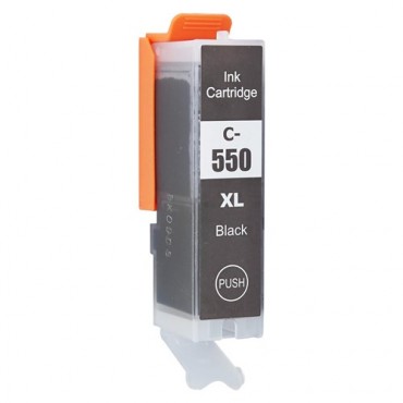 Cartus compatibil Canon CLI-551BK XL 15ml Pixma iP7250//iP8750/iX6850/MG5450/MG5550/MG6350/ MG6450/MG7150/MG7550/MX725/925